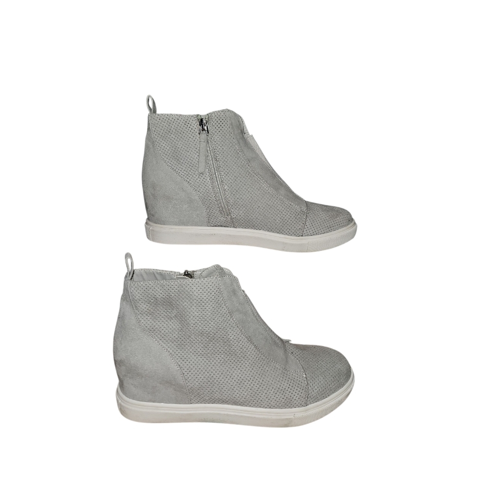 Madden Girl Perry Women's Hidden Wedge Sneakers Size 9.5